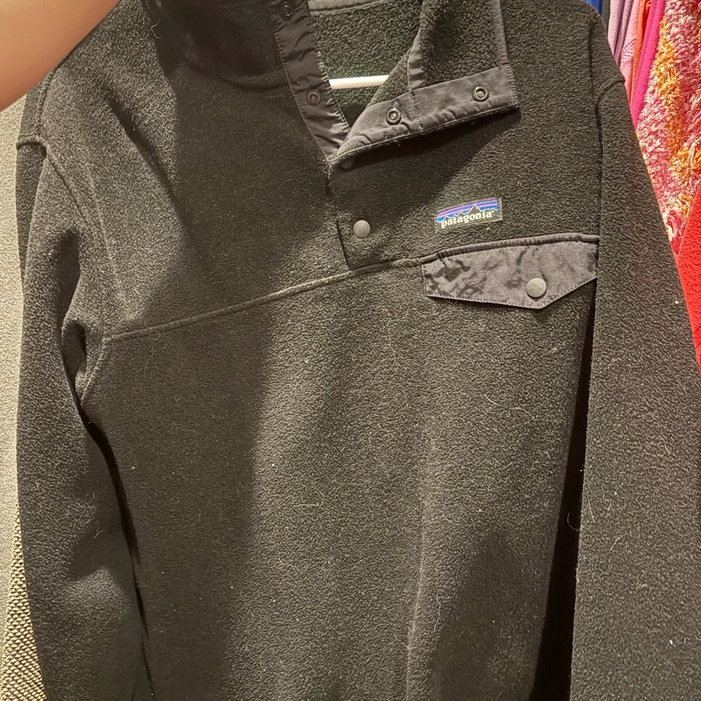 Patagonia Black Teddy Jacket